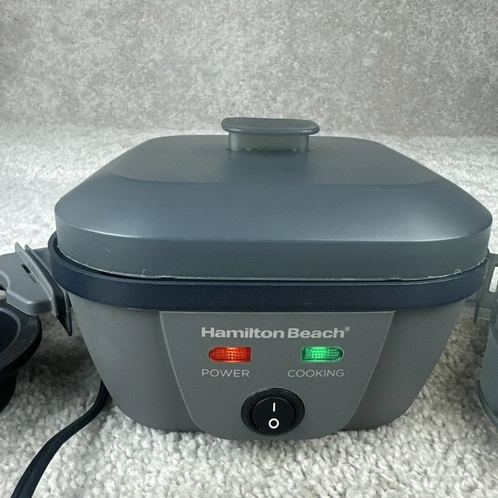 Hamilton Beach 6-in-1 Electric Egg‎ Cooker for Hard Boiled Eggs 25510 Eggs Bites